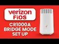 NEW Verizon CR1000A Bridge Mode Setup Use Your Own Router for Maximum Network Control