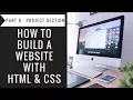 How to Build a Website with Html CSS - Part6 Projects Section