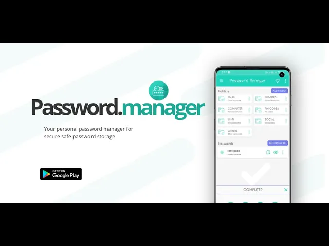 Offline Password Manager android app