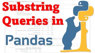 Substring Queries in Pandas SQL LIKE ILIKE Data Analyst Skill Tutorial