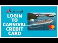 Carnival Credit Card login Carnival World Mastercard Credit Card Login from Barclays Bank Online