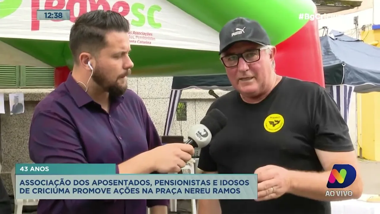 Associação dos Aposentados e Pensionistas completa 43 anos com ações em Criciúma