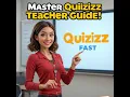 Quizizz Full Teacher Guide 2025 Create Host Track Everything