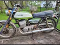1972 suzuki Titan 500 barn find!!!