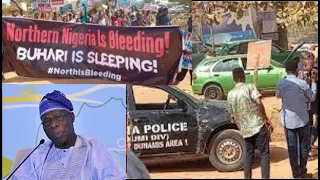 arrest of buhari is sleeping protesters is unlawful u0026 im 4 one nigeria not yoruba nation obasanjo