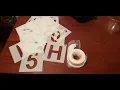 Letter Stencils for Painting on Wood 3 Inch Upper Alphabet Stencils 36 Pcs Letter and Numbe Review