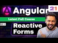 Angular 21 Tutorial in Hindi Reactive Forms FormControl Basics Set Get Values
