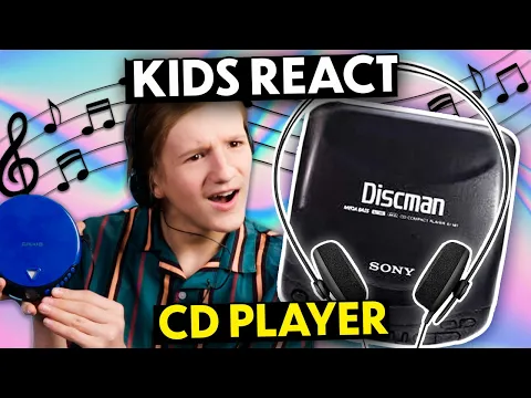 Download MP3 Kids Use A CD Player For The First Time! | Kids REACT