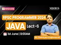 RPSC Programmer 2024 JAVA Lect-06 RPSC Programmer Classes RPSC Programmer Vacancy 2024