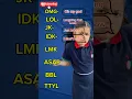 What are the most popular internet abbreviations of 2025