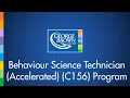 Behaviour Science Technician Accelerated C156 Program Information Session