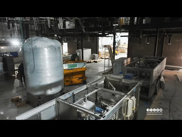 ⁣اللمسات النهائية في مشروع جود للمحاليل الوريدية (المغذي)