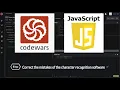 8 kuy Correct the mistakes of the character recognition software codeWars JavaScript
