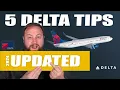 5 Tips For Flying Delta Airlines DO NOT MISS THIS