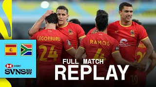 spicy bronze medal match spain v south africa hsbc svns perth 2025 full match replay