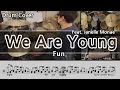 Download Lagu We Are Young (Feat. Janelle Monae) - Fun. Drum Cover \u0026 Drum score (드럼커버 \u0026 드럼악보)
