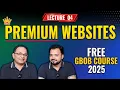 Premium Websites Free GBOB Course Lecture 4 Guest Posting Full Course by Shahzad Ahmad Mirza