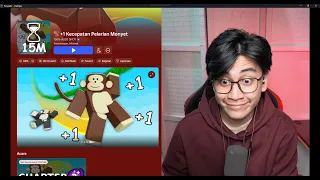 🔴[LIVE] Aku Jadi Monyet Di Roblox... Tujuan Menjadi Kilat