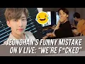 Download Lagu SEVENTEEN's Jeonghan Hilariously Cursed on Live Broadcast While Playing Online Game 'Maple Story'