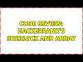Code Review Hackerrank s Sherlock and Array 4 Solutions