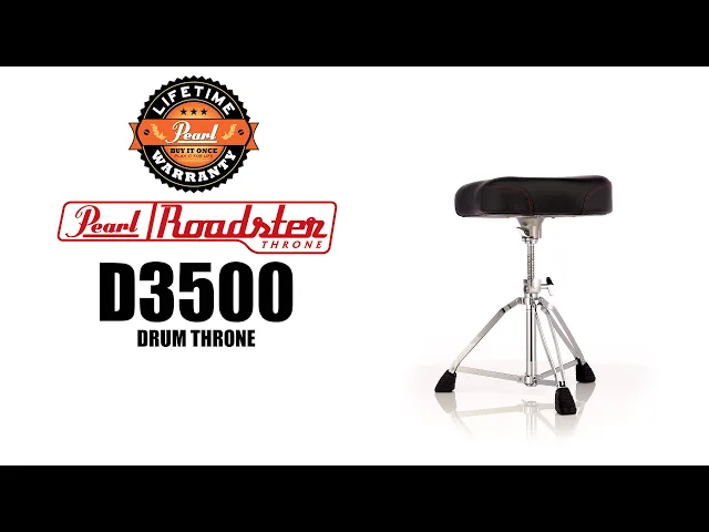 Banco Pearl Roadster Throne D-3500 com Assento Selim e Ajuste de