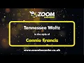 Connie Francis - Tennessee Waltz - Karaoke Version from Zoom Karaoke