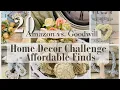 Thrift Flips Upcycled DIY Projects Goodwill Amazon Decor Challenge