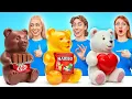 Download Lagu Gummy Food, Real Food vs Chocolate Food Challenge | Amazing Cooking Hacks by Multi DO Challenge
