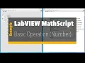Mathscript Node Basic Operations Number