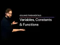 How to work with variables constants and functions in Go