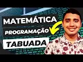 Tabuada em Python - Matematica e Programacao