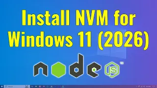 how to install nvm in windows 11