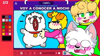 ALEXY CONOCE A MOCHI en GARTIC PHONE...🔥😍