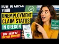 How to check your unemployment claim status in Oregon