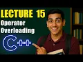 Lec-15 C Unary and Binary Operator Overloading