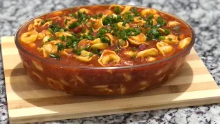 CAPELETTI DE CARNE RECEITA DE RESTAURANTE