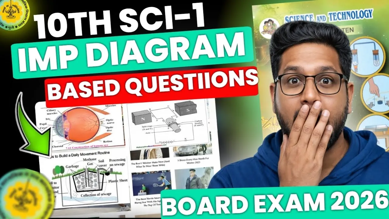 10TH SCIENCE 1 MOST IMPORTANT DIAGRAM BASED QUESTIONS FOR BOARD EXAM 2026 | JR TUTORIALS |