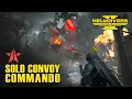 Helldivers 2 - Solo Commando Extract Intel Convoy Deathless Full Clear Max Difficulty