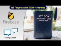 Arduino IoT Box for Cellular IoT Applications Send GSM Data to