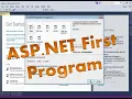ASP NET First Program Example Hello Introduction to ASP C Program