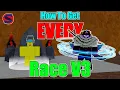 How To Get EVERY Race V3 In Blox Fruits 2024