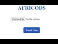 Making a Simple Data Exporting and Importing App using HTML CSS and JavaScript
