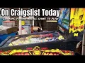 Pinball Machine DEALS found on Craigslist and Marketplace HURRY Buy NOW