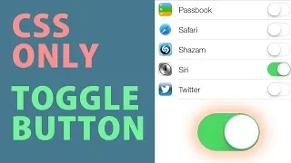 Build a Toggle Button with just Tutorial