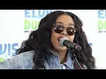 H.E.R. - "Hard Place" Acoustic | Elvis Duran Live