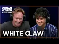 Ezra Koenig Rashida Jones Introduced Conan To White Claw Conan O Brien Needs A Friend