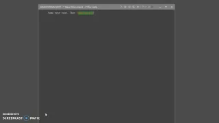 TAB Completion Example