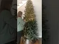 How To Hang Lights on Your Christmas Tree The Easy Way: Go From Top to Bottom, Zig Zag, NOT Around