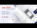 iMail Free Gmail Clone Flutter UI Kit Iqonic Design