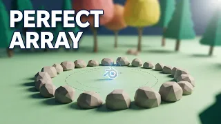 Create a Perfect Circular Array in Blender Fast